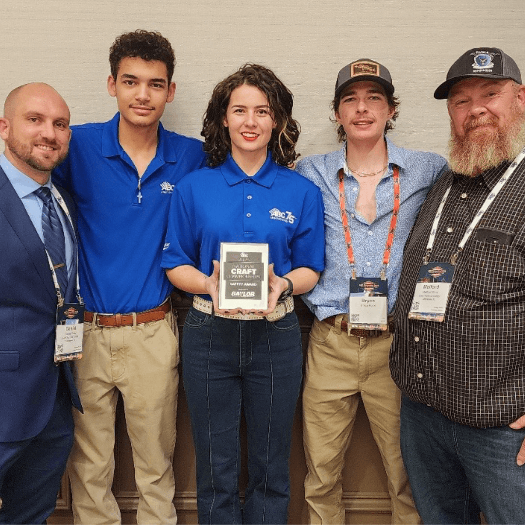 Top Safety Award Winner! Lively Tech Pipefitting Team Shines at National Craft Championships